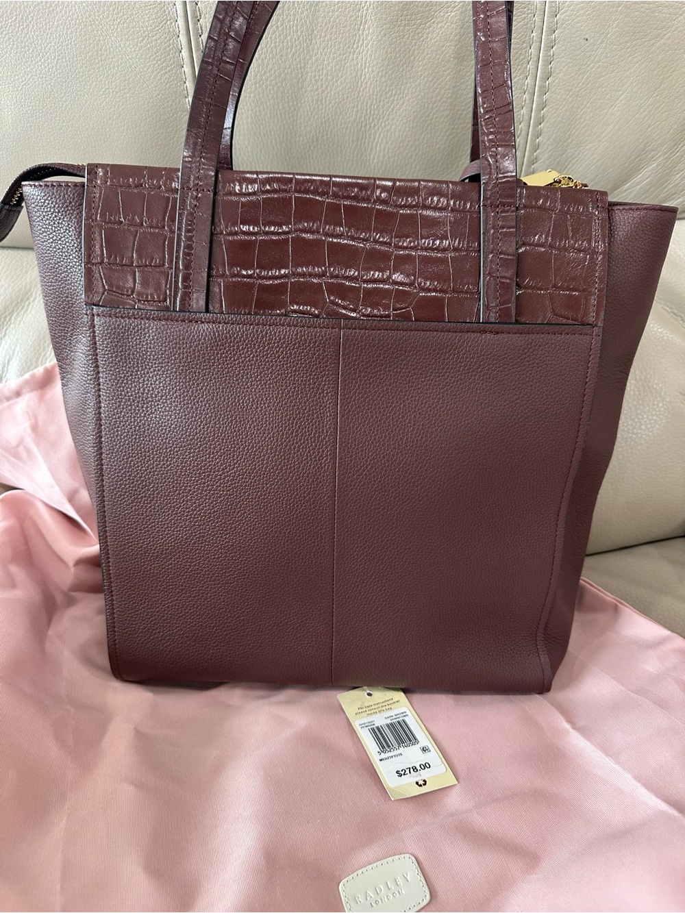 Radley London brown tote Like New! - Picture 4 of 15